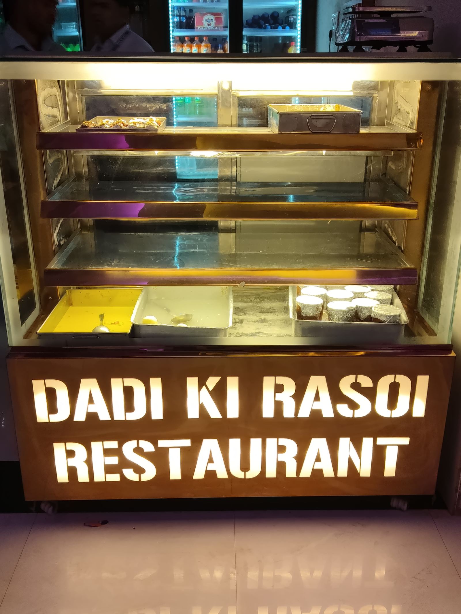 Dining hall interior at Dadi Ki Rasoi